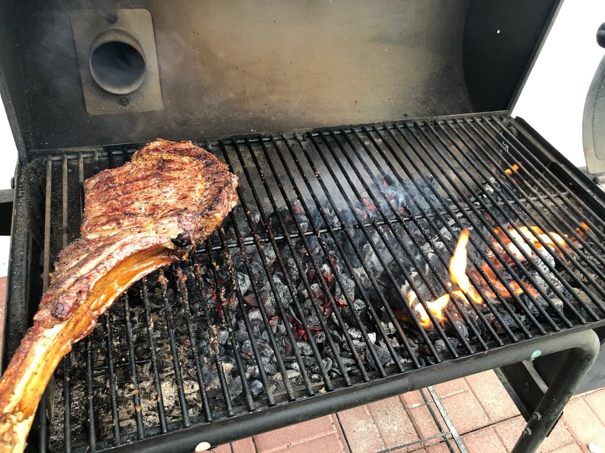 Grilled Tomahawk Ribeye